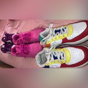 3 Nike Sneakers have a lot of love left in them. All they need is a good scrub!